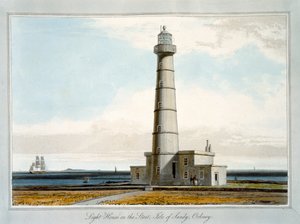 Faro sullo Start, Isola di Sandy, Orkney, 1821