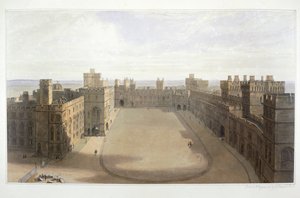 Vista sul Quadrilatero a Windsor da William Daniell
