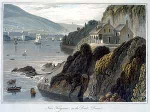 Vicino a Kingswear, sul Dart, Devon, 1825