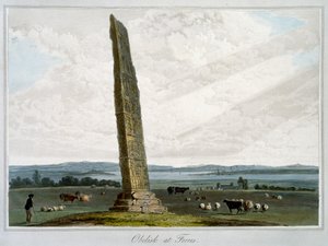 Obelisco a Forres, Moray, Scozia, 1821