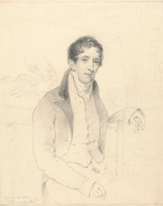 Ritratto di un artista sportivo, forse W. B. Daniell