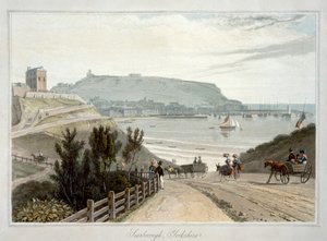 Scarborough, Yorkshire, 1822 da William Daniell