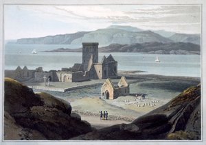 La cattedrale di Iona, Argyll e Bute, Scozia da William Daniell
