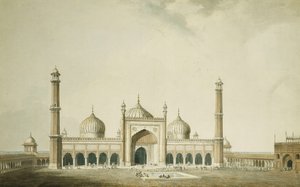 La Jama Masjid, Delhi