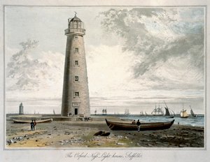 I fari di Orford Ness, Suffolk, 1822