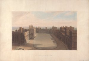 Il Quadrilatero, Castello di Windsor - Veduta dalla Torre Rotonda, Castello di Windsor