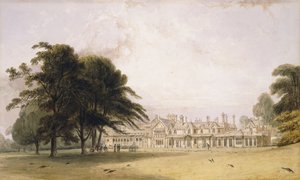 Il Royal Lodge, Windsor Park da William Daniell