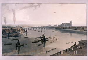 Veduta di Londra da Somerset House, 1805