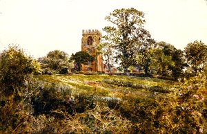 Chiesa di Shotwick, Cheshire da William Davis