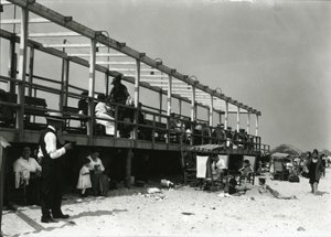 Scena di spiaggia, Coney Island, c.1910-21 da William Davis Hassler