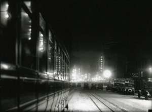 Vista Notturna vicino a Times Square, c.1919-20