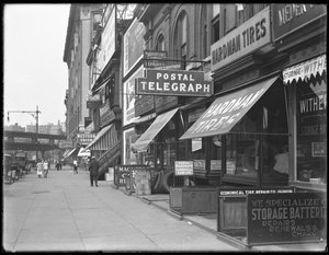 Insegna del telegrafo postale, 1906 Broadway, New York City, 18 agosto 1916