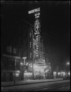Il Teatro Jefferson, New York City, 6 gennaio 1917 da William Davis Hassler