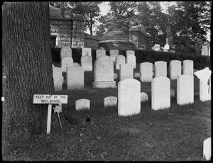 La tomba di Washington Irving, Cimitero di Sleepy Hollow, Tarrytown, N.Y., 8 luglio 1914 da William Davis Hassler