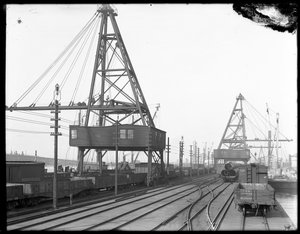 Gru viaggianti, Pennsylvania Rail Road, Greenville, N.Y. da William Davis Hassler