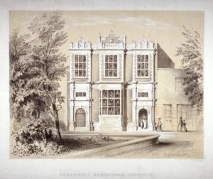 Istituto Educativo di Stockwell, Stockwell, Lambeth, Londra da William Dickes