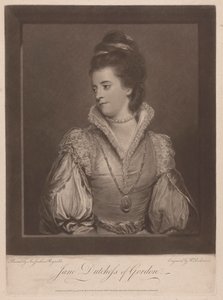 Jane Duchessa di Gordon da William Dickinson