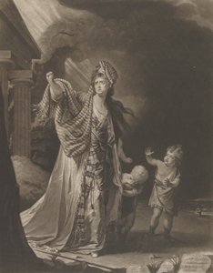 Mrs. Yates nel ruolo di Medea da William Dickinson