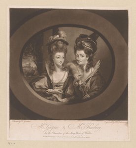 Ritratto di Mary Gwyn e Catherine Bunbury da William Dickinson
