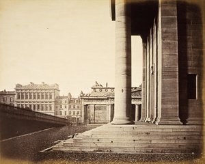 La National Gallery e la Royal Institution (Royal Scottish Academy), Edimburgo da William Donaldson Clark