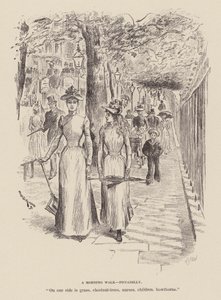 Una passeggiata mattutina, Piccadilly da William Douglas Almond