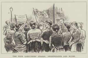 Lo sciopero dei lavoratori portuali, innamorati e mogli da William Douglas Almond