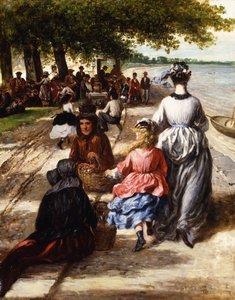 Vicino alla Spiaggia, Gloucester, 1877 da William E. Winner