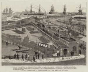 Estensione ferroviaria a Portsmouth, la nuova stazione del porto