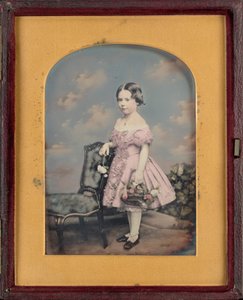 Ritratto di ragazza, c. 1852 (foto) da William Edward Kilburn