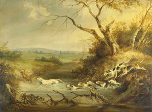 Vicino alla preda presso il ruscello da William Edward Webb