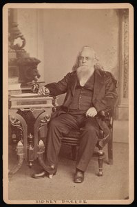 Ritratto di Sidney Breese 1800-1878, prima del 1878 da William Emory Bowman