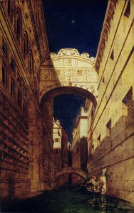 Ponte dei Sospiri da William Etty