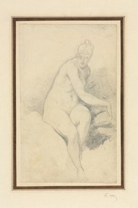 Nudo Seduto da William Etty