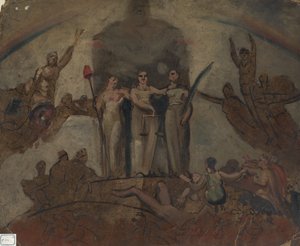 Studio per una Composizione di Figure da William Etty