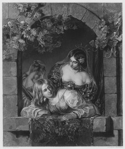 Le Spose di Venezia, dal quadro nella Galleria Vernon da William Etty