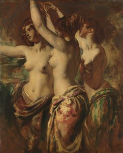 Le tre Grazie da William Etty