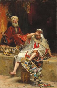 La Fortuna di Alnaschar, Le Mille e una Notte da William Ewart Lockhart