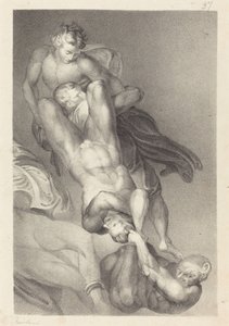 Parte del Giudizio Universale di Michelangelo