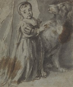 Carlo II da bambino da William Faithorne