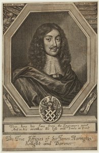 Sir James Harrington, baronetto da William Faithorne