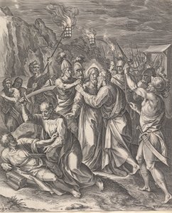 Il tradimento di Cristo da William Faithorne