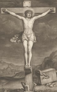 La crocifissione da William Faithorne