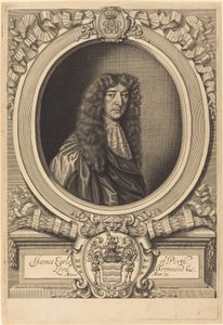 James Drummond, Conte di Perth da William Faithorne after Sir Peter Lely