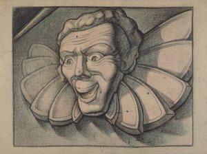 Intaglio in legno - "Hexafoos" da William Fergusson