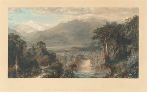 Il Cuore delle Ande da William Forrest, after Frederic Edwin Church