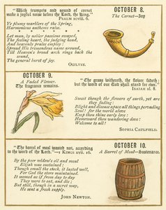 Pagina dal The Bible Emblem Anniversary Book da William Foster