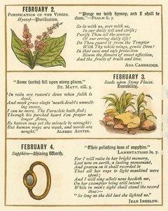 Pagina dal The Bible Emblem Anniversary Book da William Foster