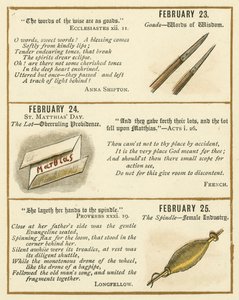 Pagina dal The Bible Emblem Anniversary Book da William Foster