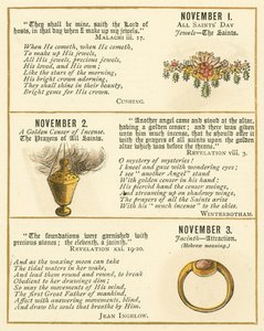 Pagina dal libro anniversario della Bibbia Emblema da William Foster
