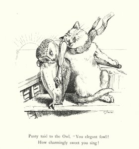 Il gufo e la gattina da William Foster
